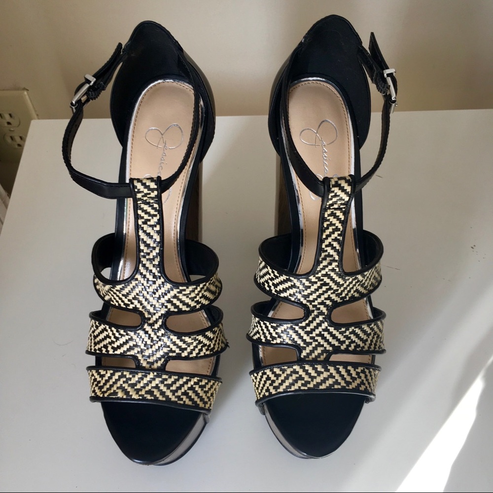 ❌SOLD❌Jessica Simpson Denicia Platform sandal 10 - Picture 7 of 8